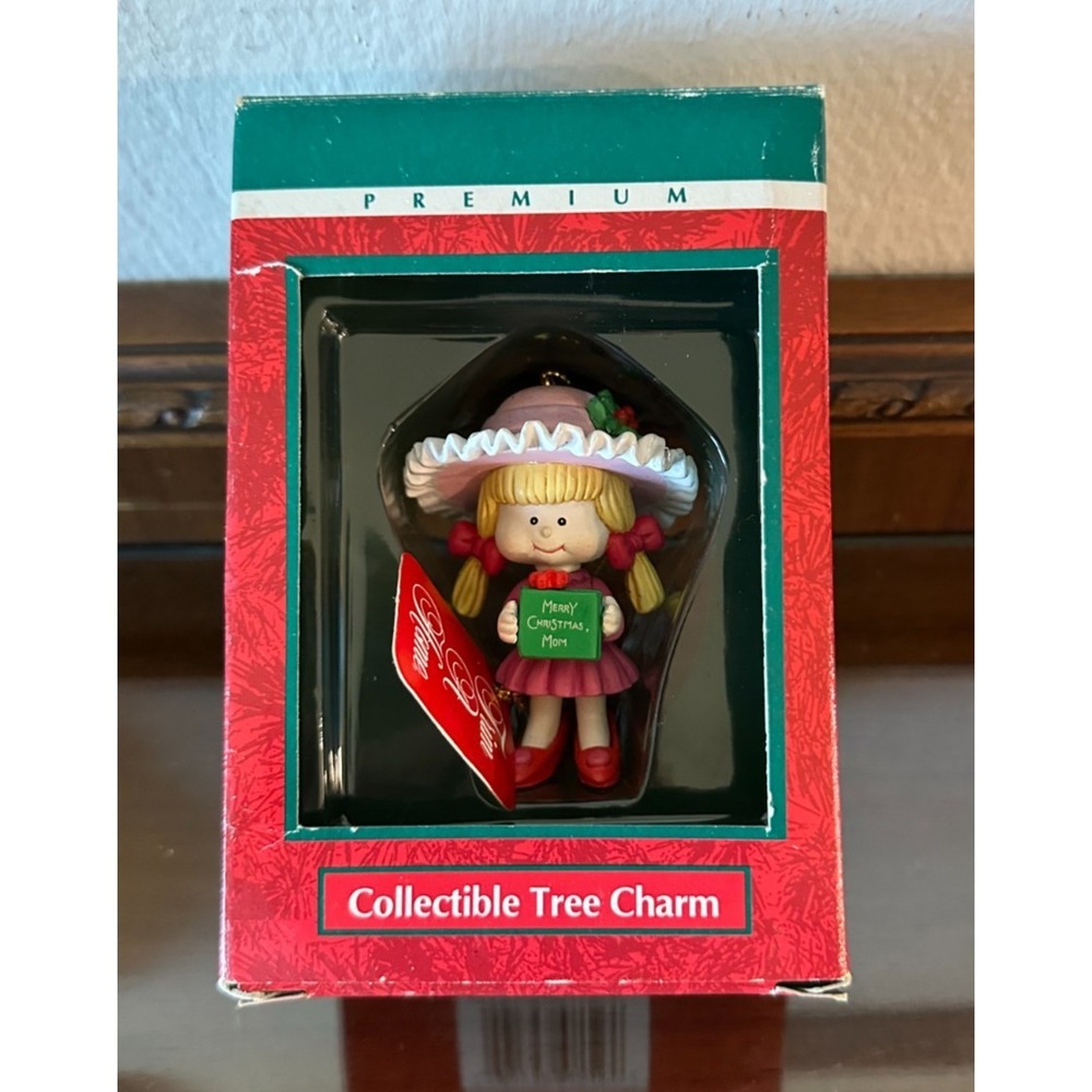 Vintage Trim A Home K Mart Merry Christmas, Mom Christmas Ornament